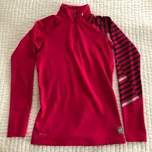 Women’s Nike Pro Combat Warm Quarter Zip